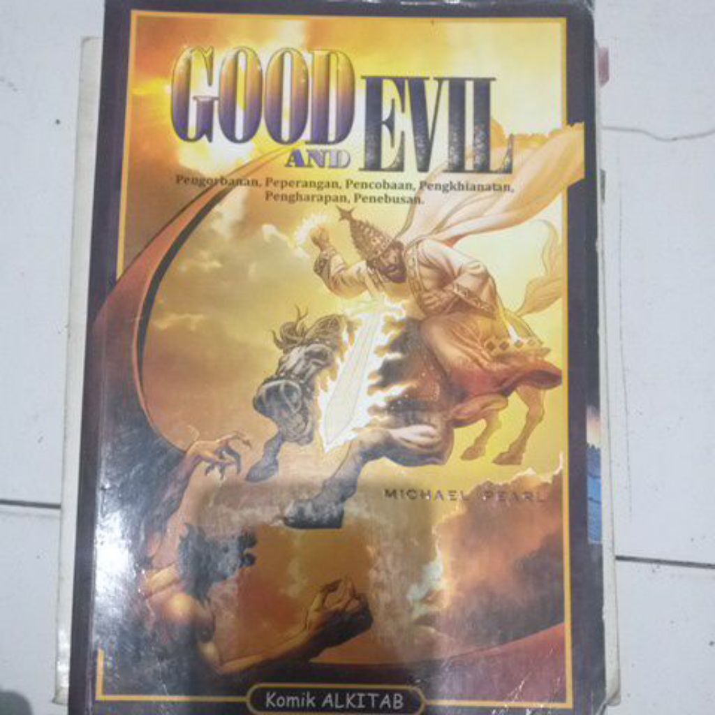 GOOD AND  EVIL  KOMIK ALKITAB BEKAS