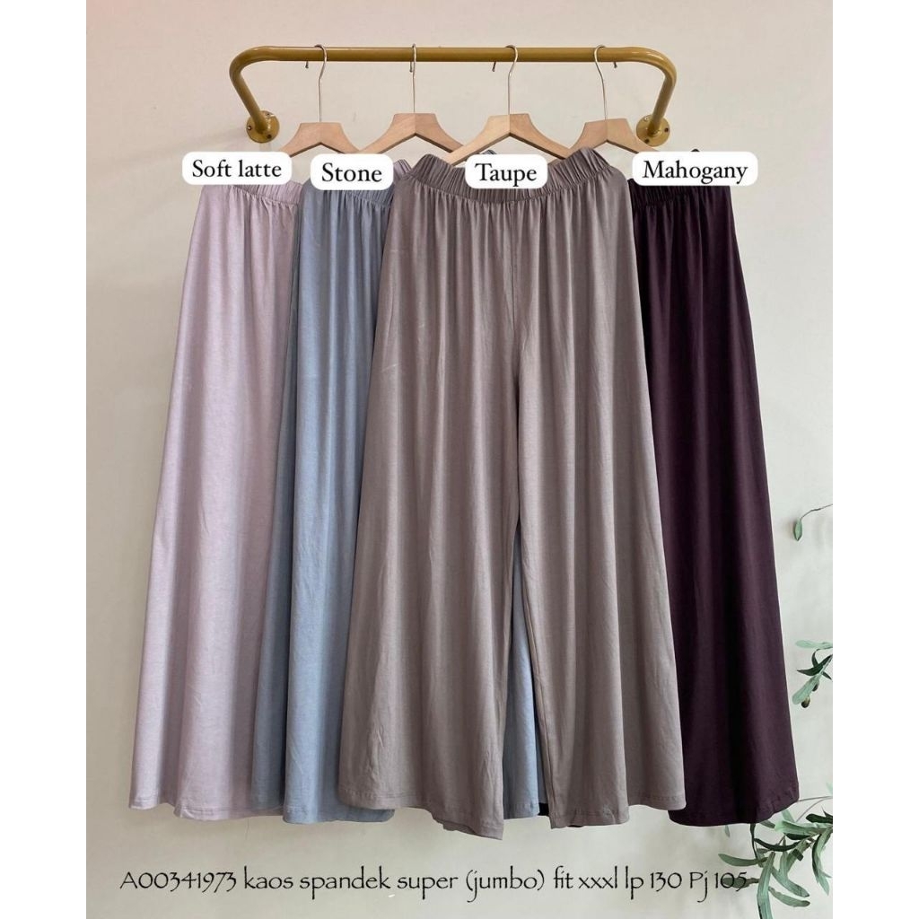 Celana wanita kulot spandex jumbo lp 130 pj 105