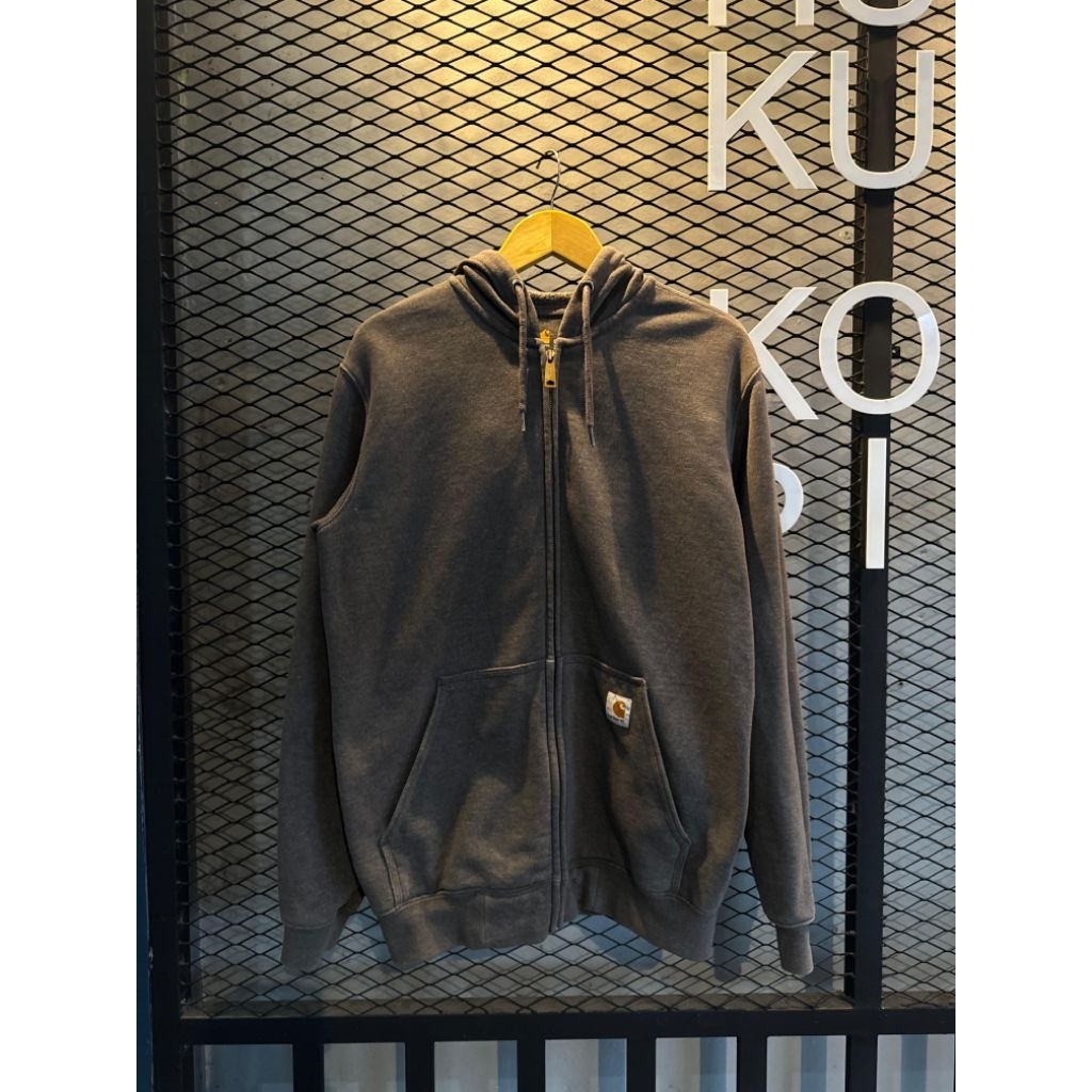 Zip-Hoodie Carhartt Grey