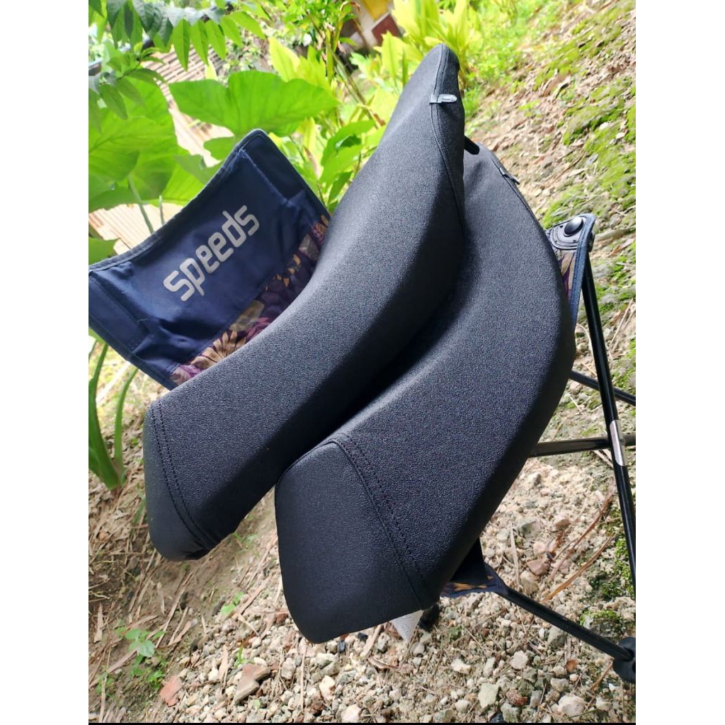 Jok Mio 5tl/sporty smile Sudah Modif busa Di jamin nyaman dan keren Jok Mio modif jok Mio 5tl sudah 