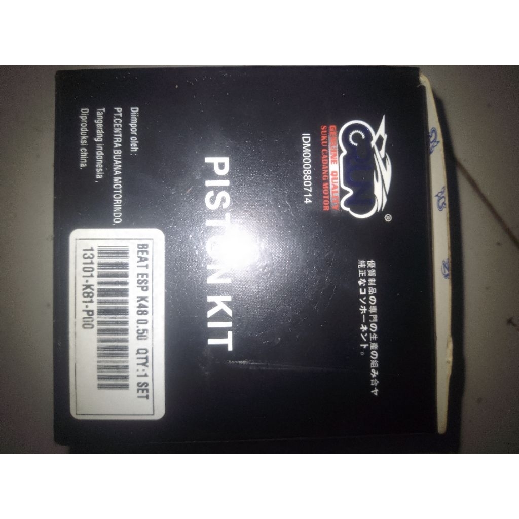 Piston kit CRUN Beat fi Esp os 50