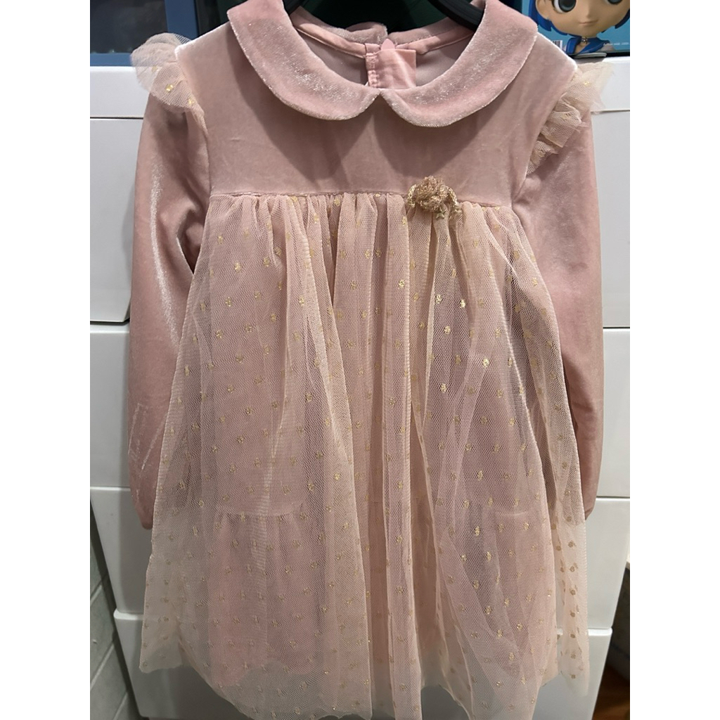 velvet dress tutu Minkmui