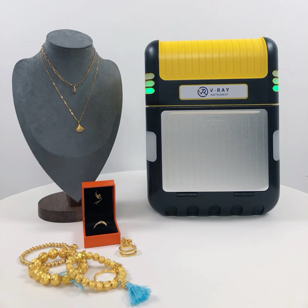 Alat Ukur Kadar Emas Logam Mulia XRF G5 Penganalisa Emas Untuk Toko Emas Portable Analyzer Gold Jewe