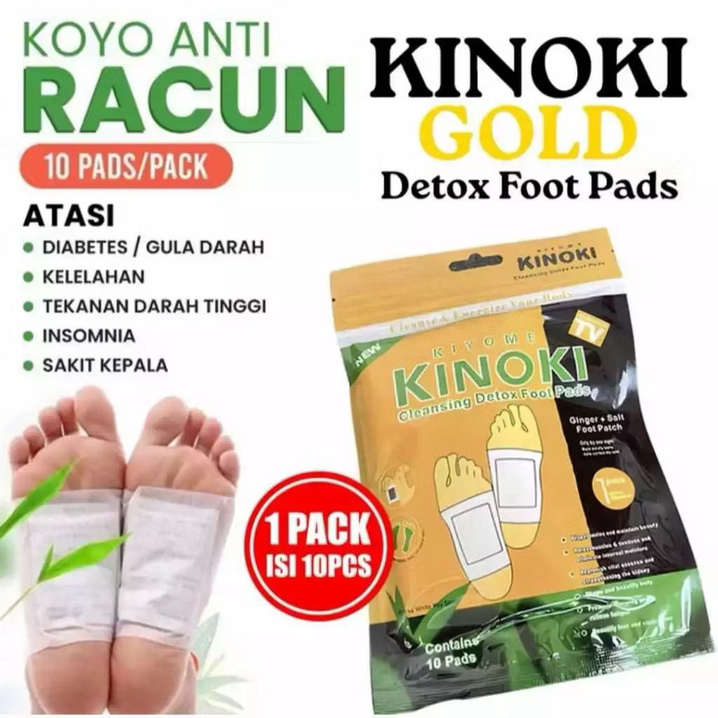 KINOKI Gold koyo kaki Detok asli herbal original