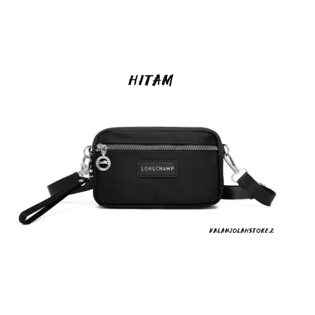 (TERBARU)DOMPET WANITA TAS SELEMPANG HAPE WANITA 4RUANG RESLETING
