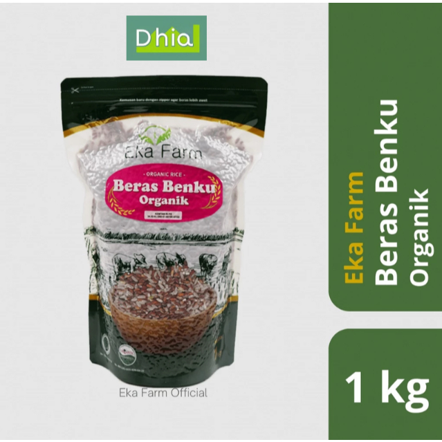 Beras Diet Benku Organik Kemasan Vakum 1kg