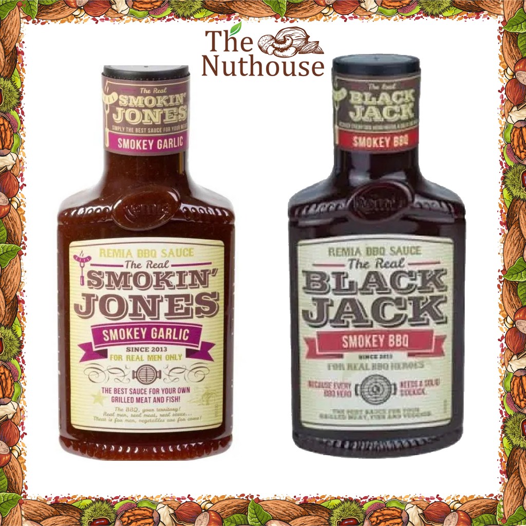 Remia Saus Smokey BBQ / Smokey BBQ Honey / American Garlic BBQ Sauce 450ml