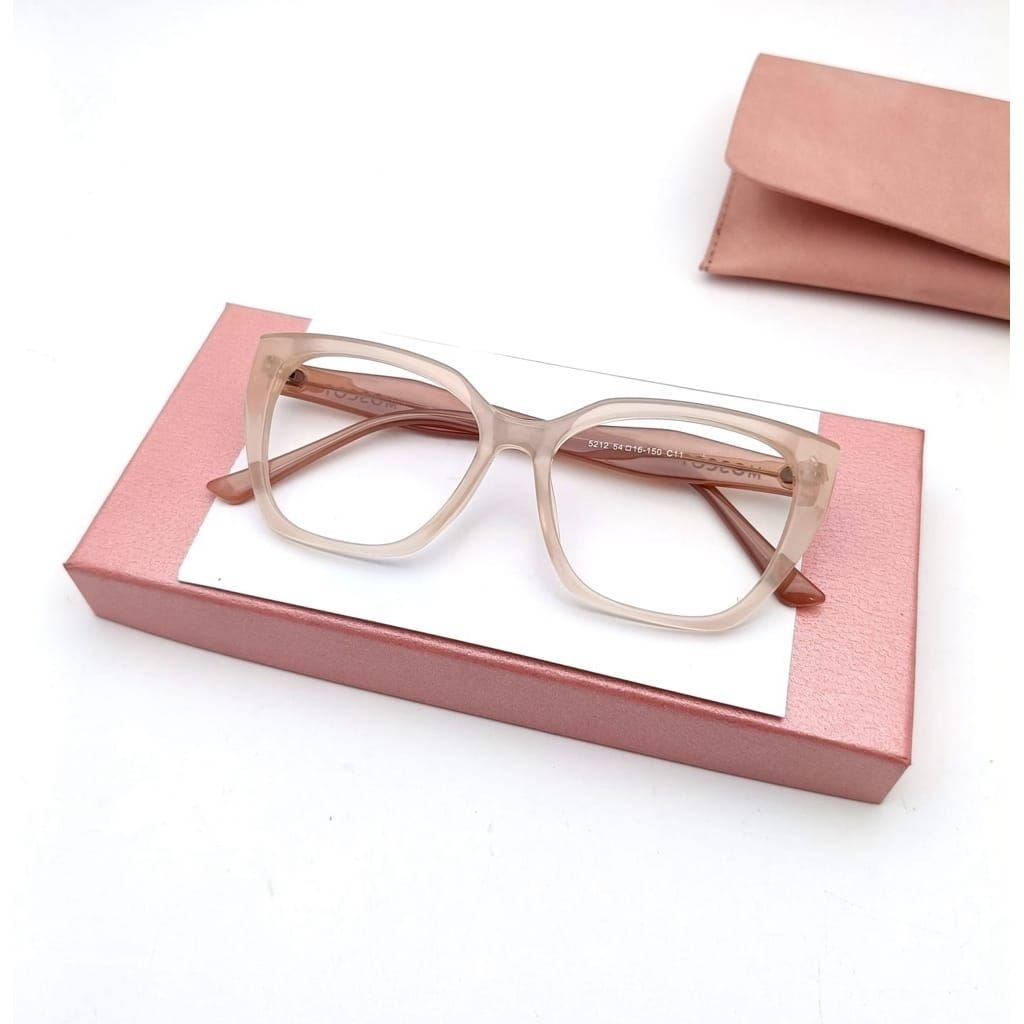 PROMO  Kacamata 5212 Wanita Kekinian Kacamata Photocromic Kacamata Best Seller Bisa Normal Minus Plu