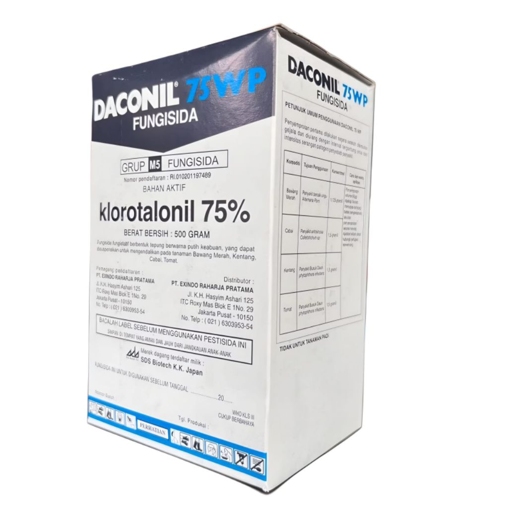 DACONIL 500 GRAM FUNGISIDA KLOROTALONIL 75%