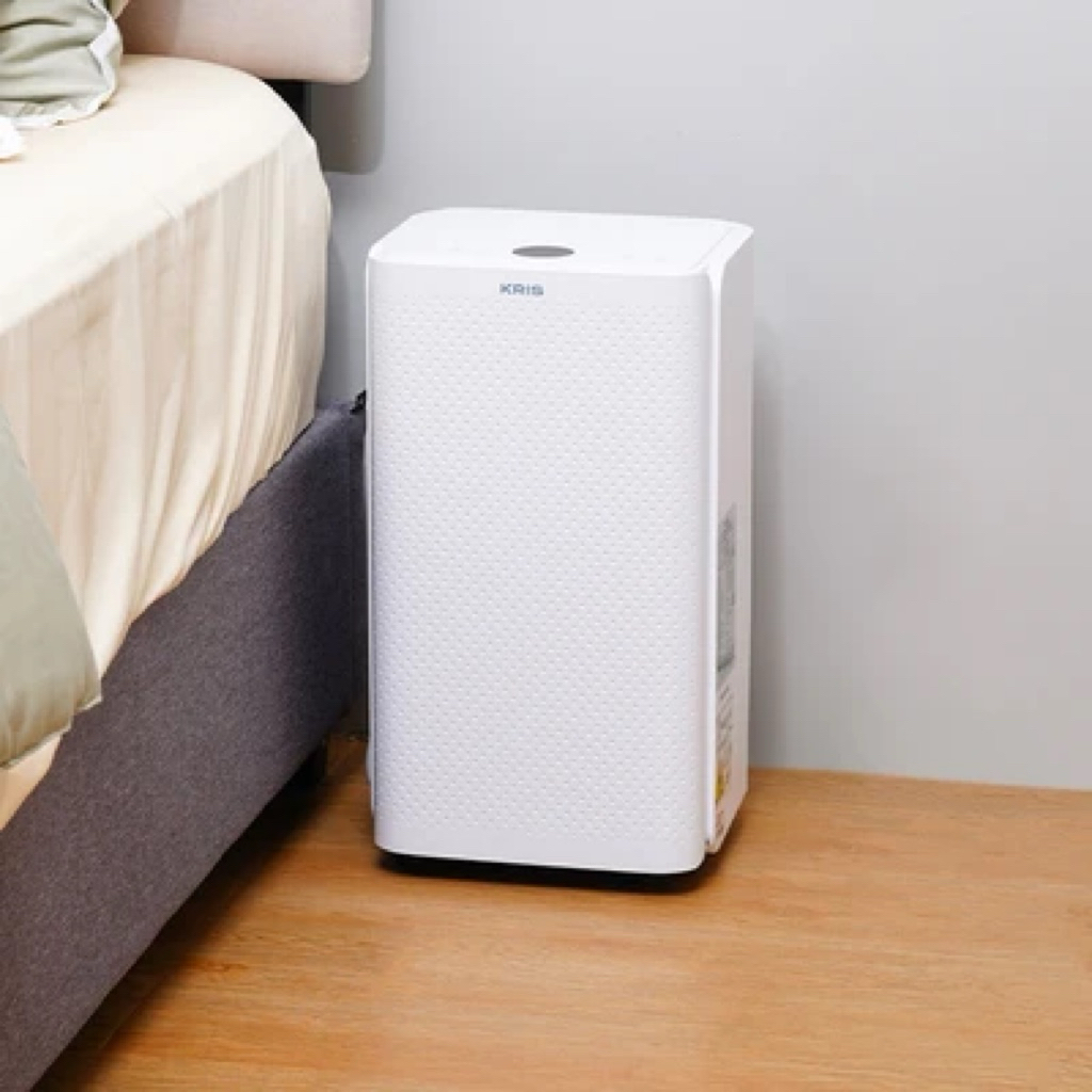 alat penjaga kelembapan udara ruangan Kris 10 Ltr Dehumidifier - Putih