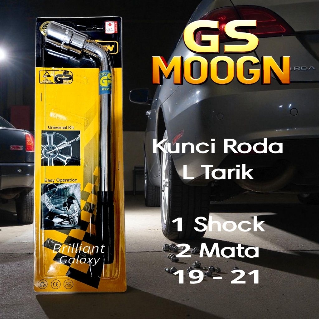 Kunci Roda Buka Ban Mobil - L Tarik 1Shock Bolak Balik