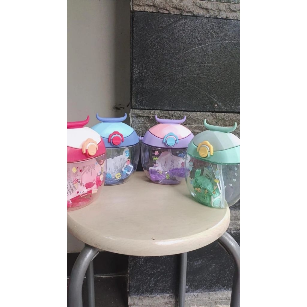 Botol Minum Anak Hiasan Tanduk