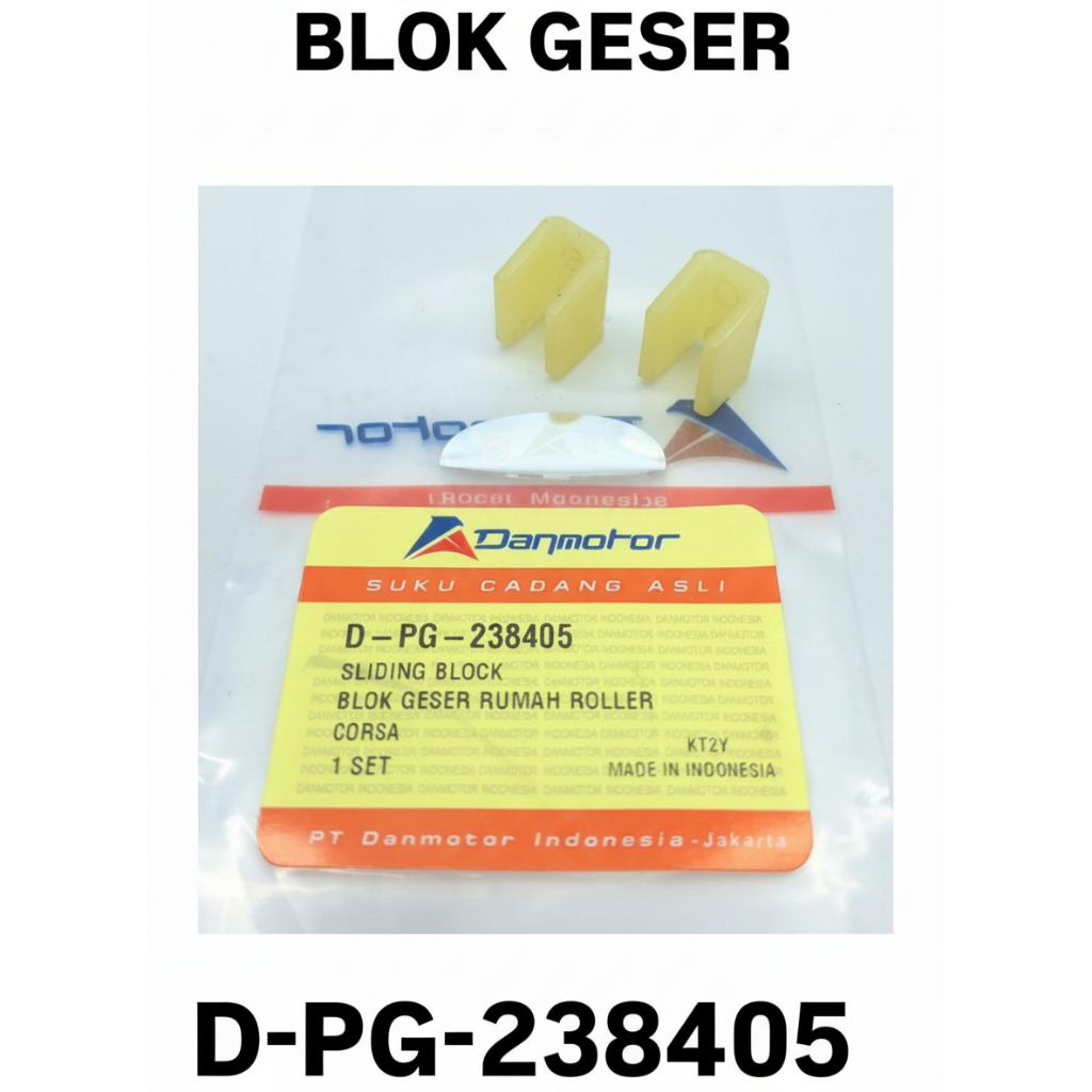 Sliding Block Blok Geser Rumah Roller Vespa Corsa Danmotor