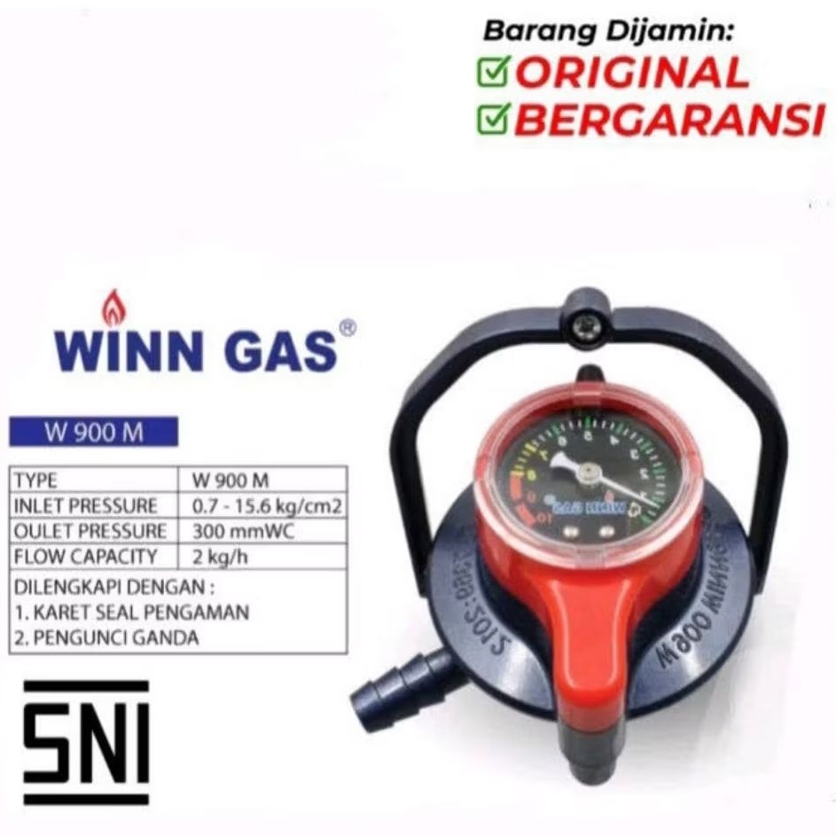REGULATOR WIN GAS W 900 METER  REGULATOR KOMPOR GAS LPG