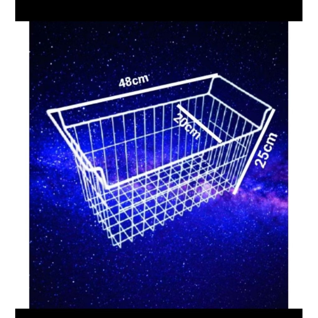 rak frizer/ rak kulkas terbuat dari besi anti karat