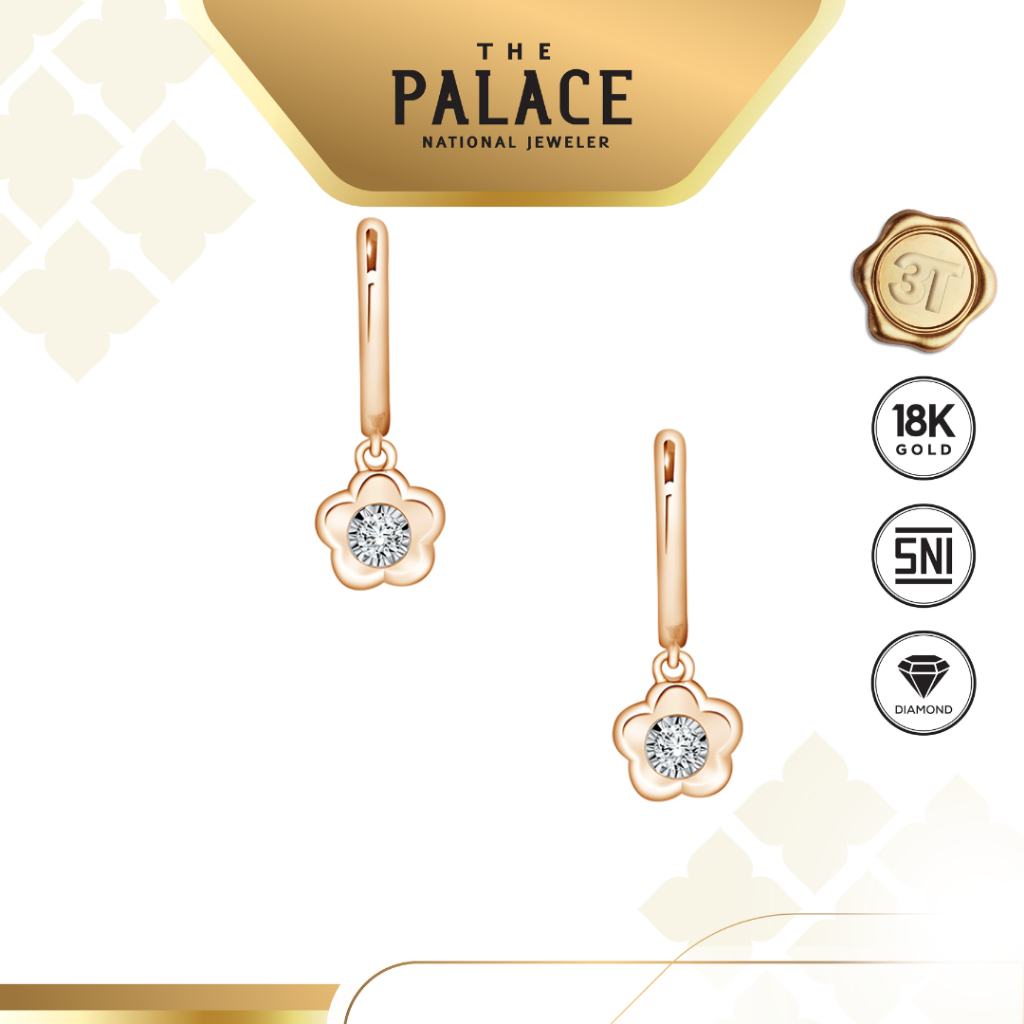 The Palace DJ Dangling Flower Earring / Anting Anak
