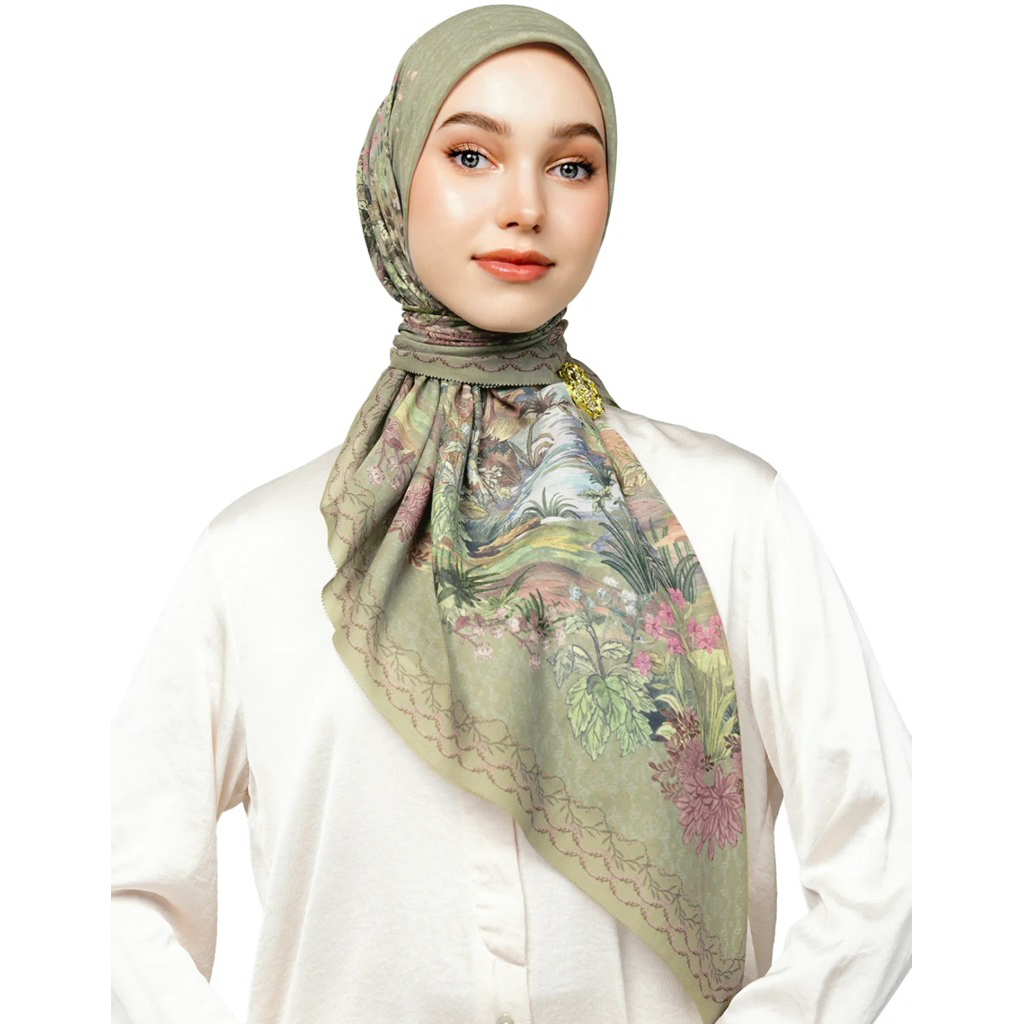 (READY STOCK SPLIT) JILBAB NADA PUSPITA THE SECRET FOREST - HILL