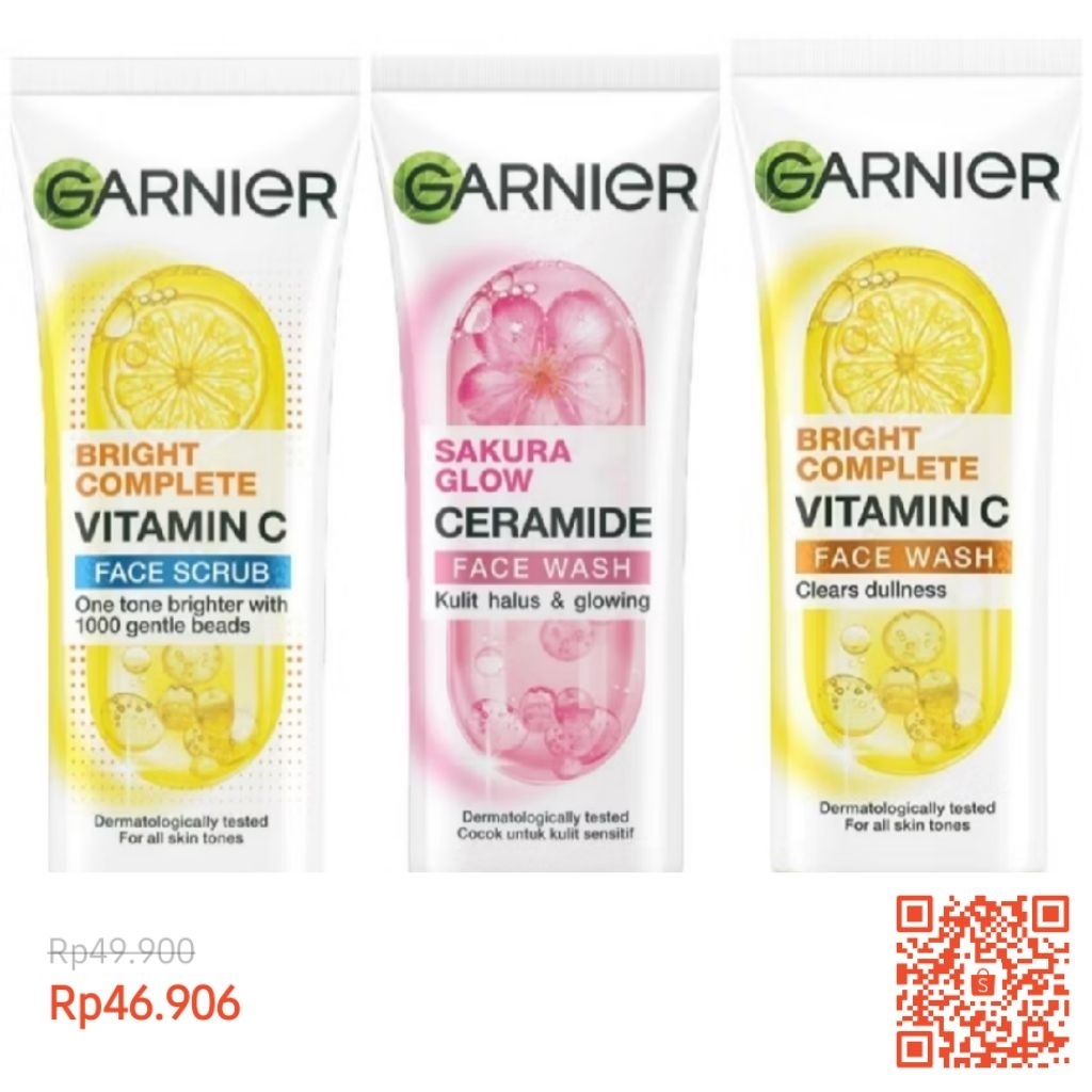 Garnier Facial Wash 100ml