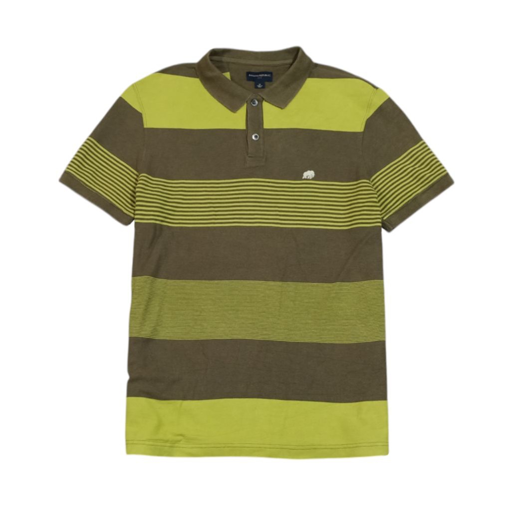 KAOS KERAH POLO SHIRT BANANA REPUBLIC SECOND SIZE M