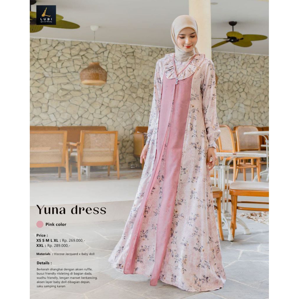 Gamis Yuna Dress, By Lubi