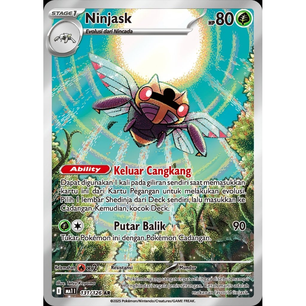 Ninjask MA1 131/126 AR ID