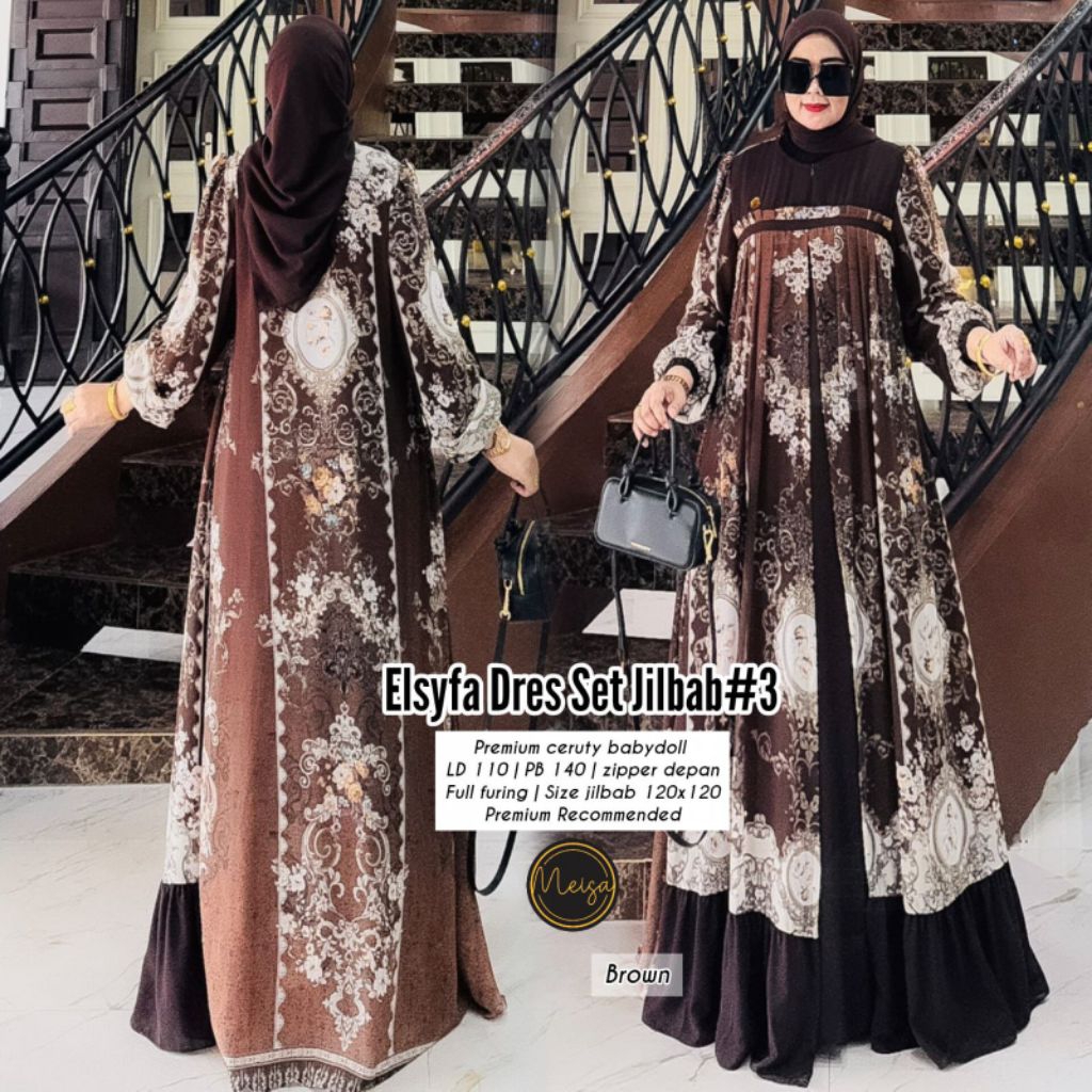 (( BISA COD RESTOK)) GAMIS ROSE MAXY 49/  ACHA / AMAIRA// ELSYFA  SET  BY MEISA   BY  BY UNIQUE