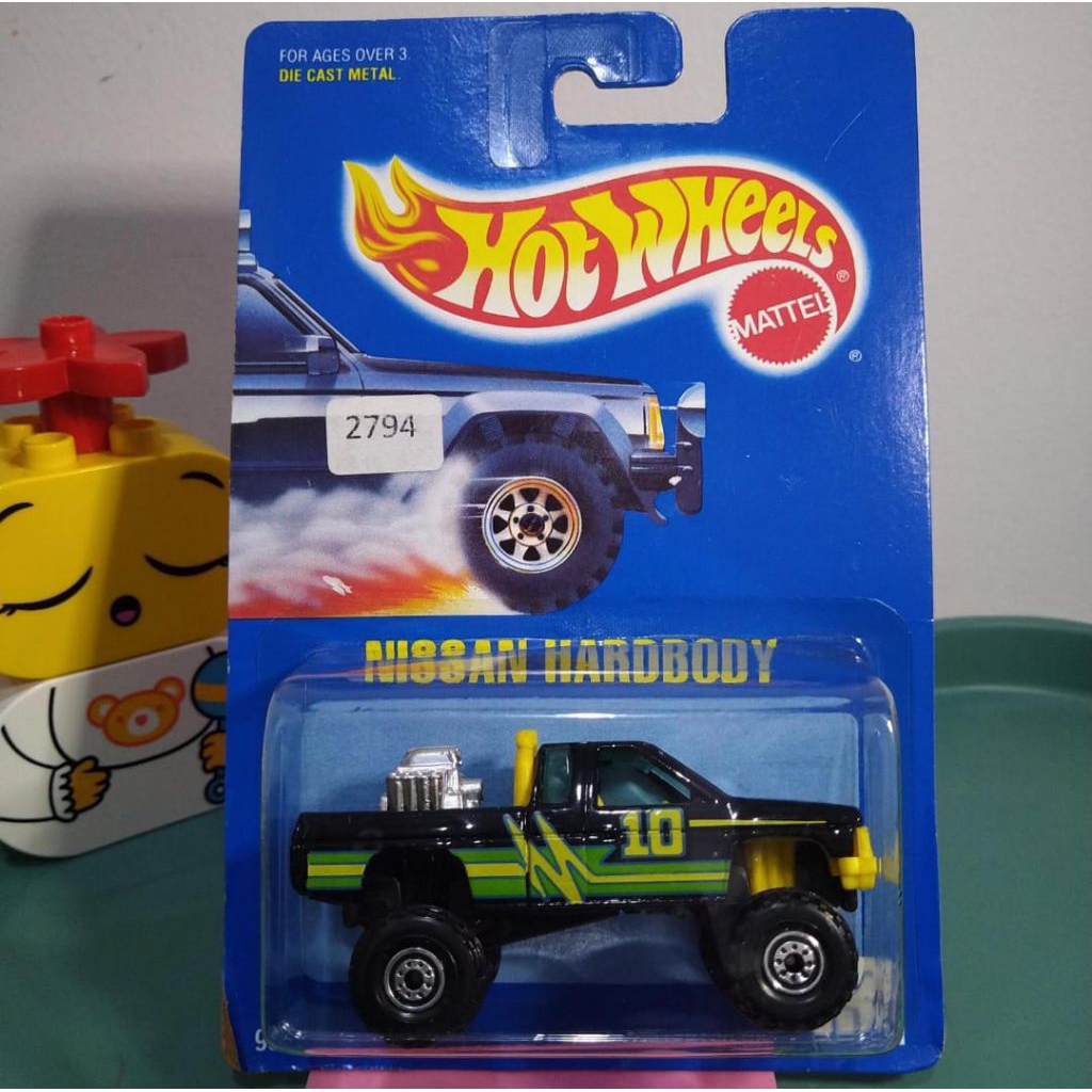 Hot Wheels 1991 Blue Card Nissan Hardbody