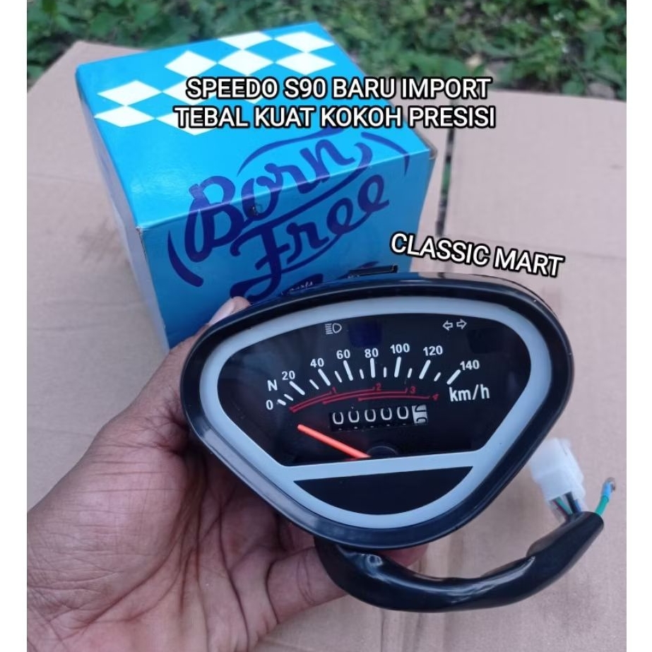 SPEEDOMETER SPEEDO SPIDO HONDA S90 NOS
