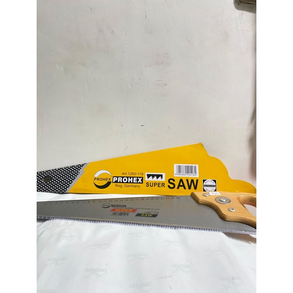 Gergaji Kayu Pegangan Kayu Prohex 18"/Gergaji Kayu Tangan 18"