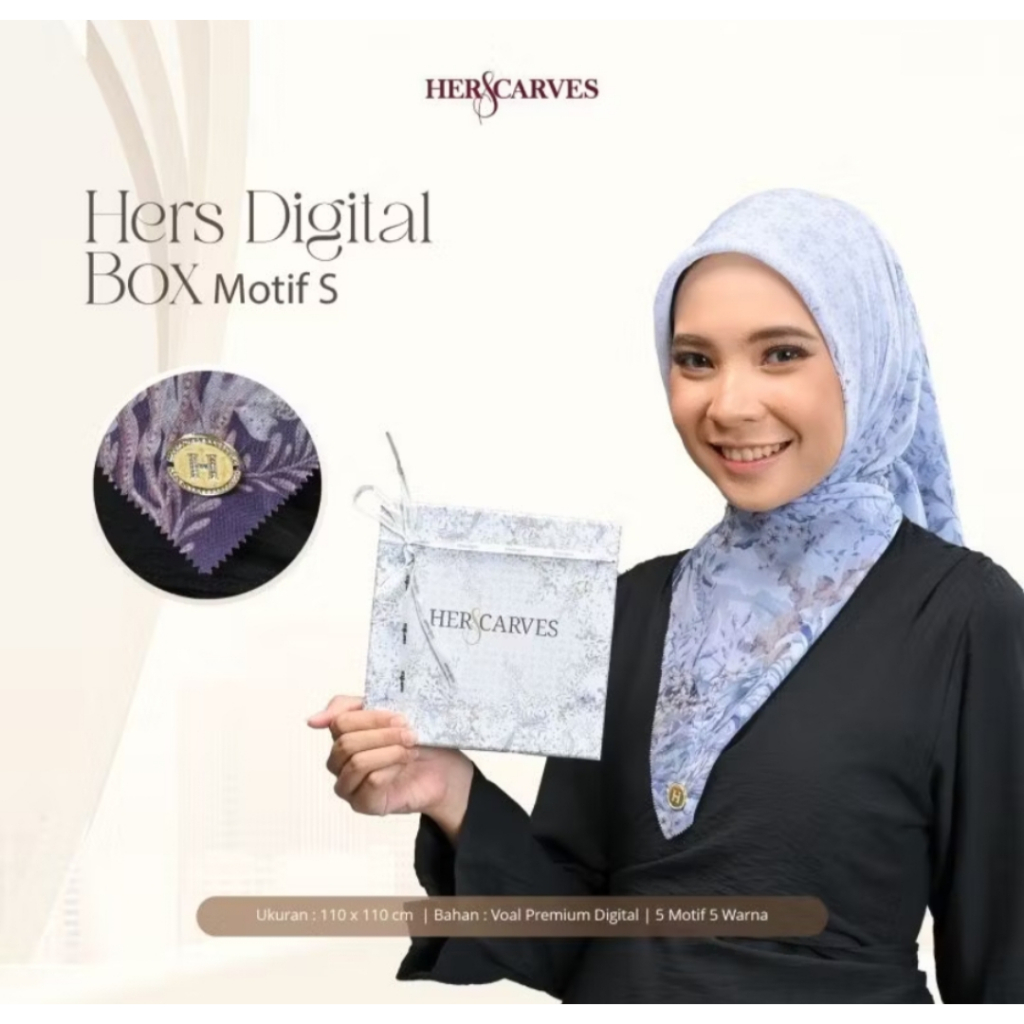 Hercarvest motif batik box