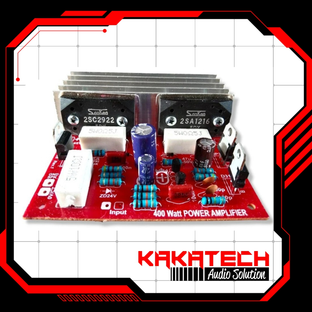 Power Amplifier Sanken Mono Safari 400 Watt