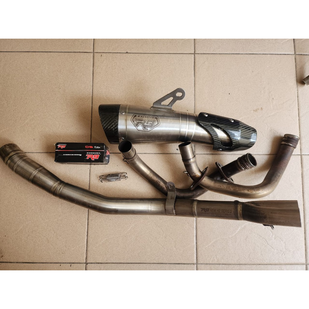 Knalpot R9 H2 Seris Full system