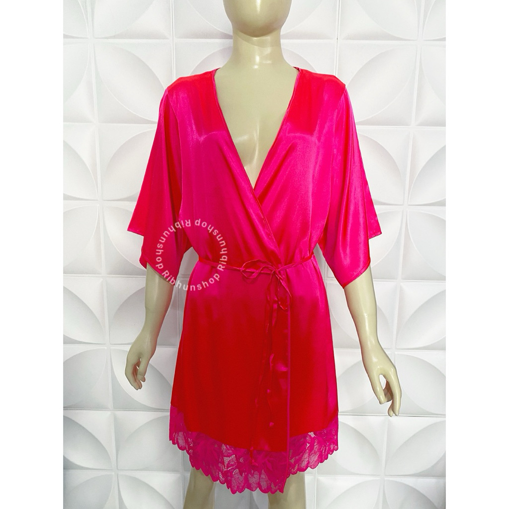 La Senza Original Satin Kimono Size S/M 60263661