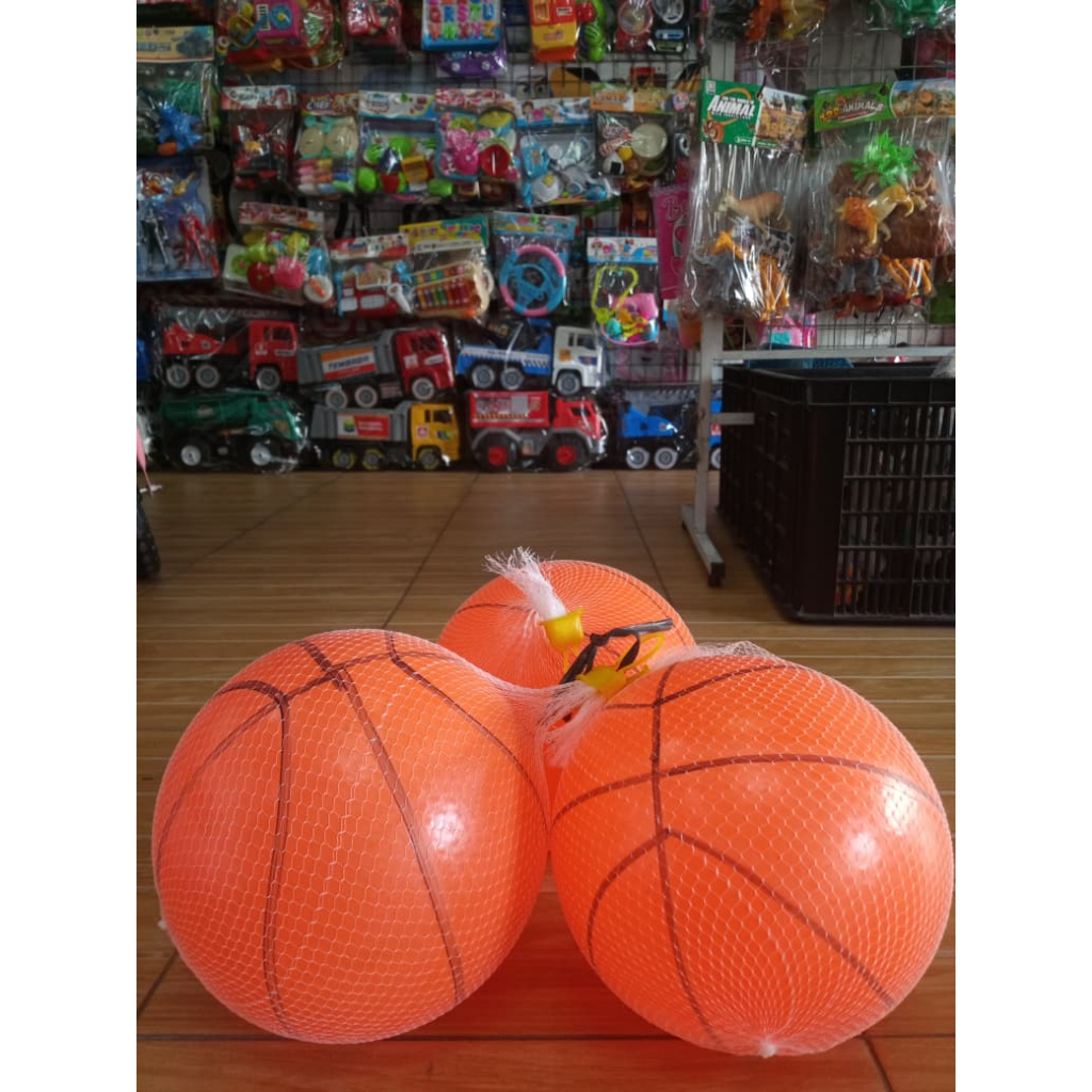 mainan anak bola basket besar