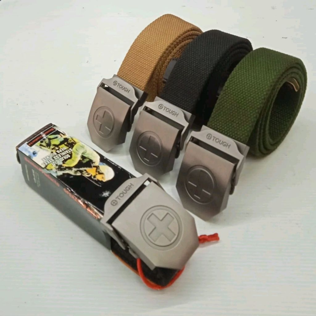 IKAT PINGGANG CANVAS BUCKLE BESI GAMBAR ++, SABUK CANVAS BAHAN TEBAL KUAT KUALITAS IMPOR PANJANG 120