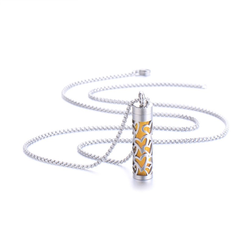 Necklace Aroma Terapi Essential Oil Diffuser Liontin Wewangian Necklace -