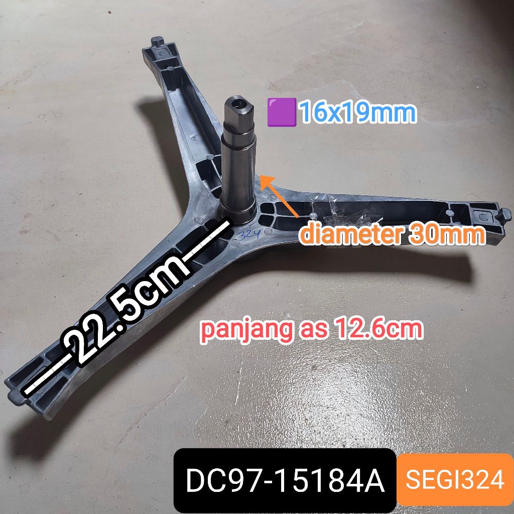 SEGITIGA MESIN CUCI SAMSUNG FRONT LOADING