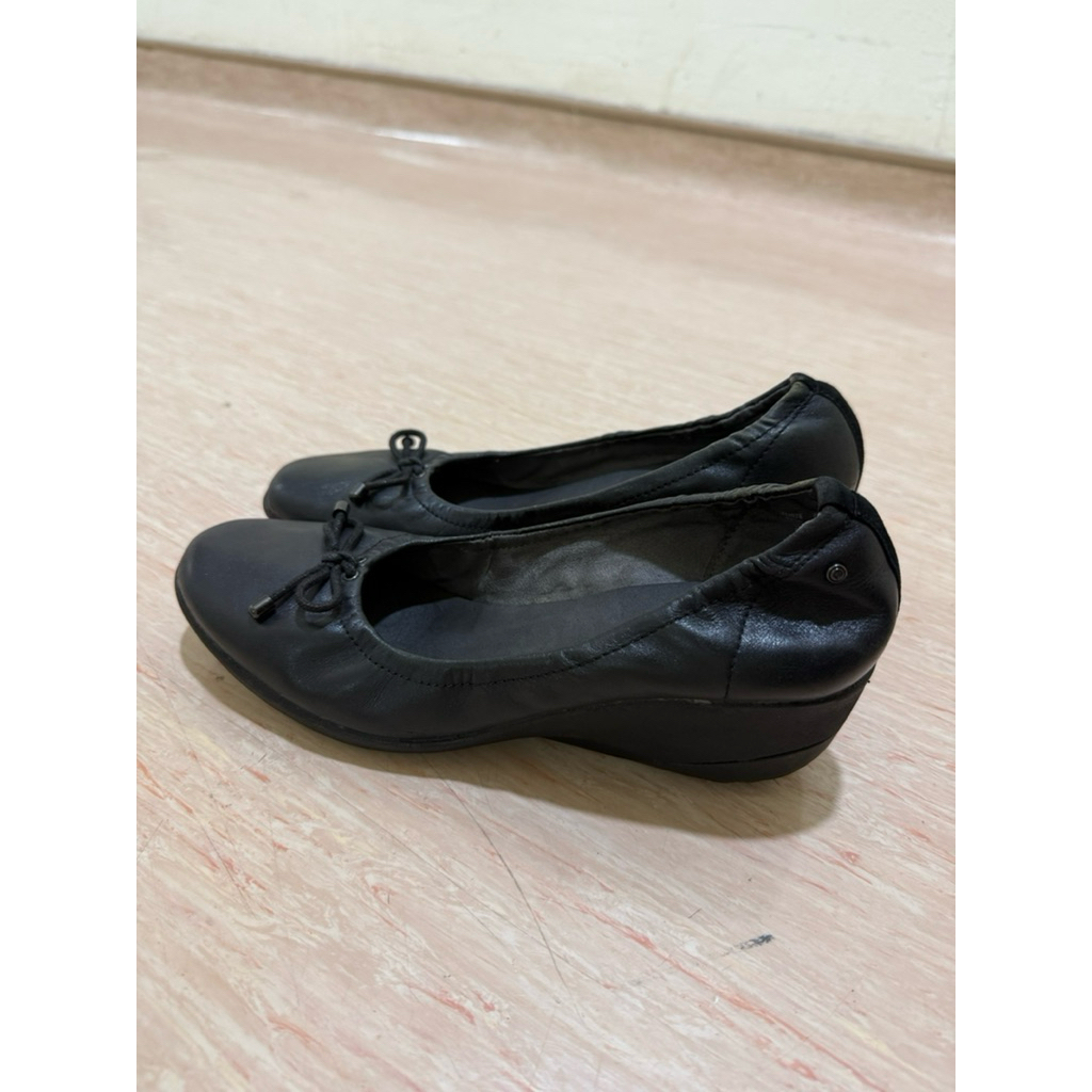 Rockport wedges 39 insole 25 cm kulit asli leather