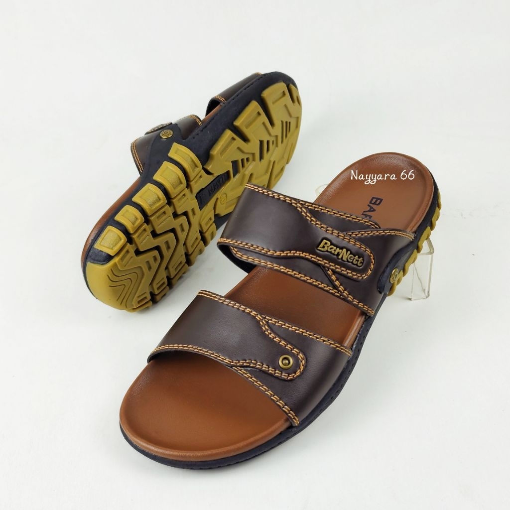 Sandal Barnett Reno max 05  Barnett Reno max 09 sandal kulit Sandal Casual pria