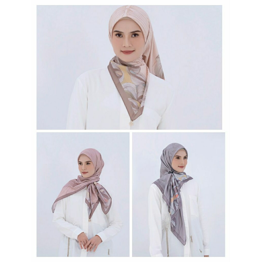 JILBAB DEENAY GHAYDA SERIES ( NUDE PINK GREY )
