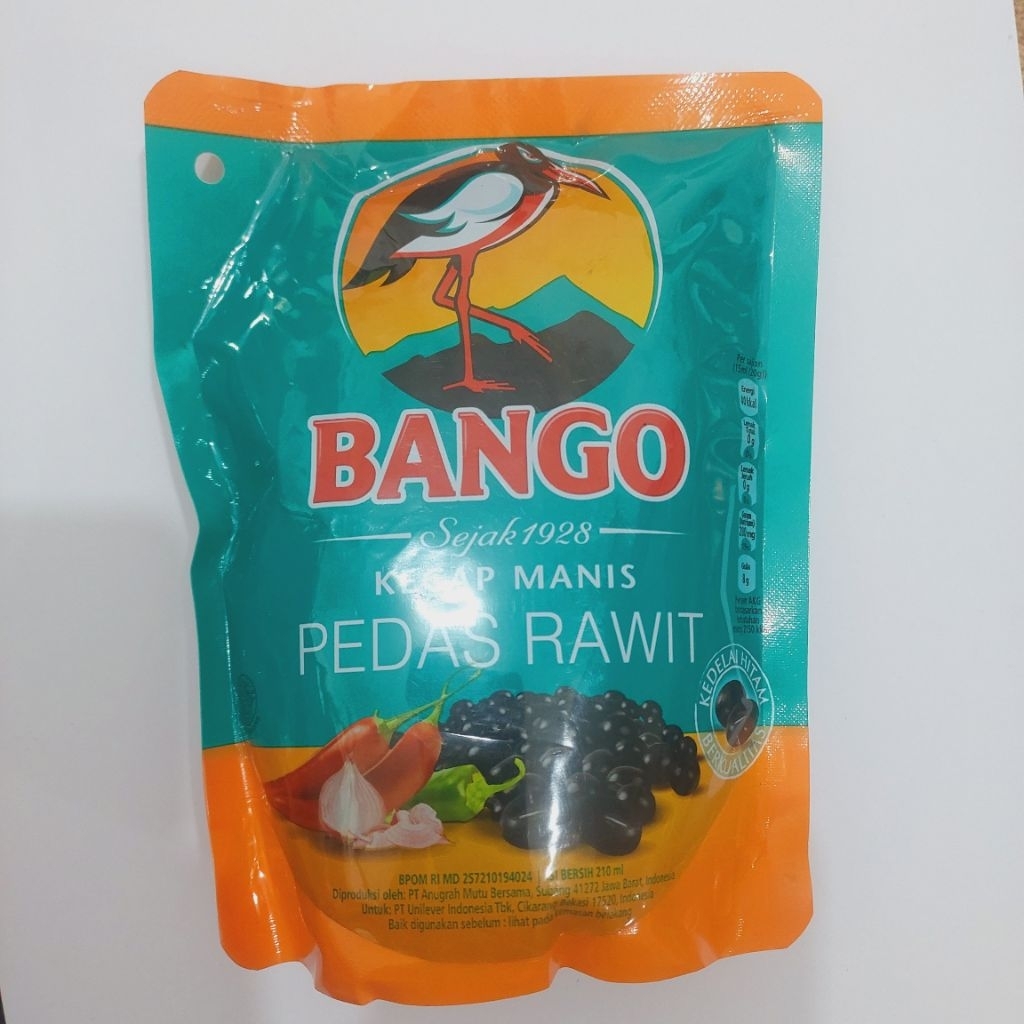 BANGO KECAP MANIS PEDAS RAWIT 210 GR