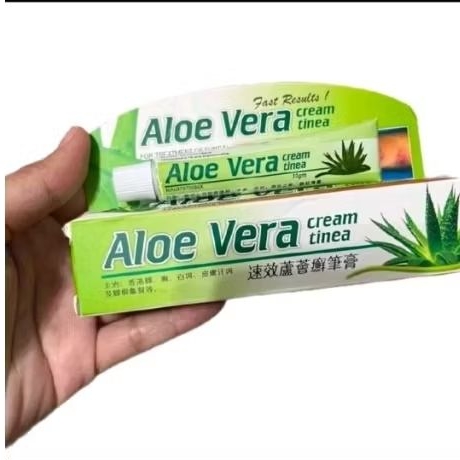 Salep Alovera | Cream Yiganerjing 15Gram | Salep Eksim Jamur Psoriasis Dermatitis | Salep Herbal