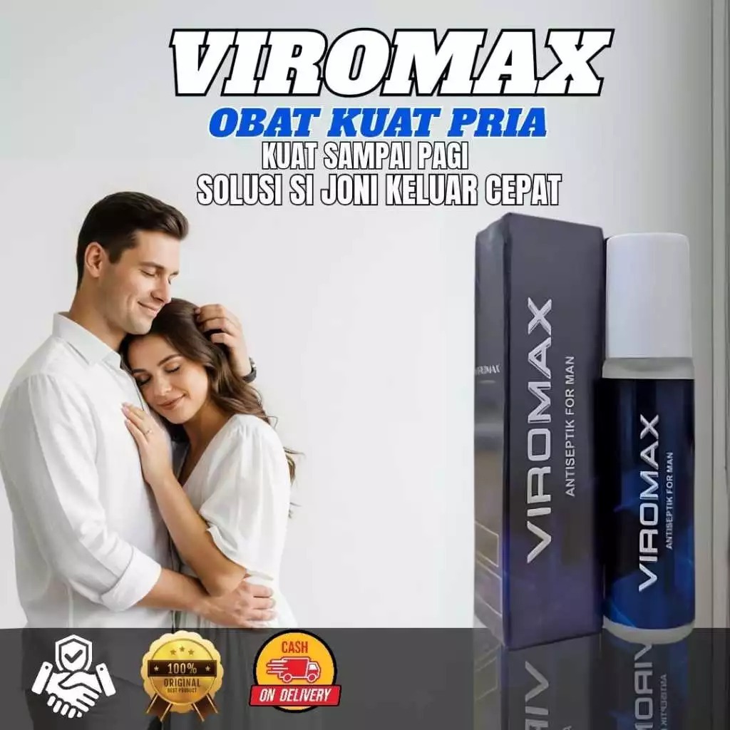 OBAT KUAT OLES VIROMAX PRIA TAHAN LAMA PENAMBAH STAMINA PRIA TERBAIK BPOM paling ampuh