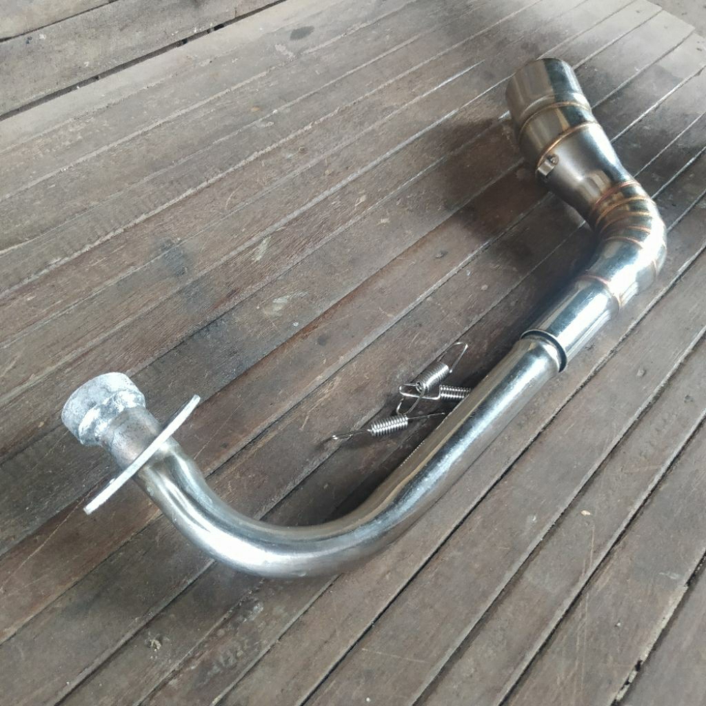 Leheran Knalpot Mio smile/Mio Sporty, bahan stainles