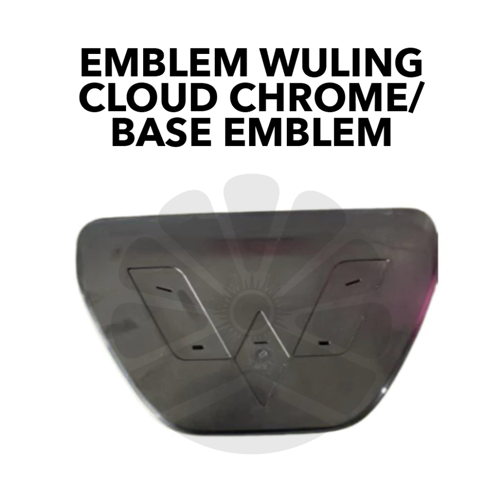 EMBLEM WULING CLOUD CHROME/BASE EMBLEM
