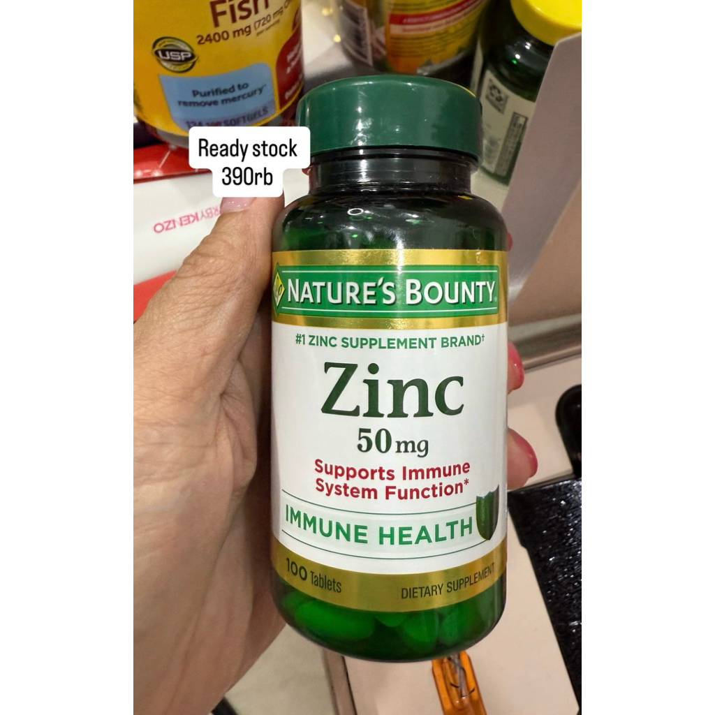 Zinc Supplement Nature’s Bounty