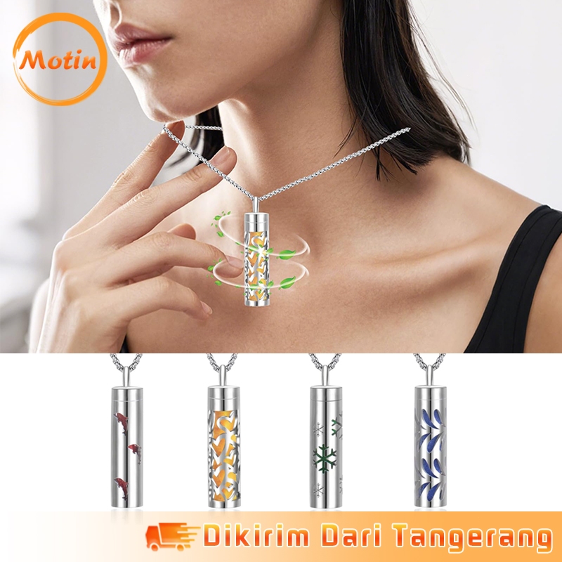 Kalung Diffuser Liontin Kalung Parfum Aromaterapi Kalung Diffuser Necklace