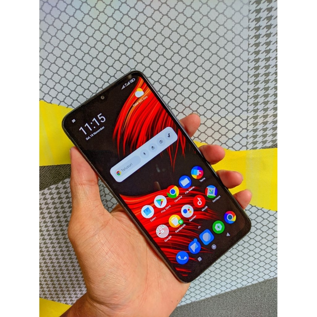 POCO M3 RAM 6GB/128GB SECOND RESMI BERGARANSI DAN BISA RETUR YA