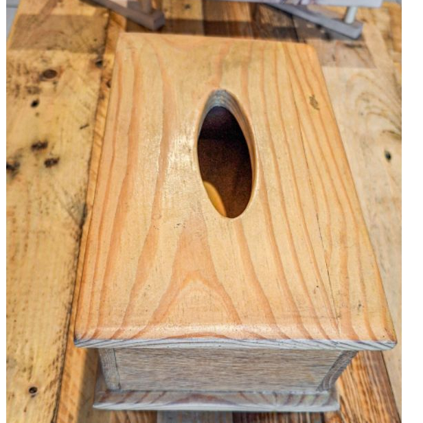 (COD) TEMPAT TISU ESTETIK KAYU JATI BELANDA (PINUS)