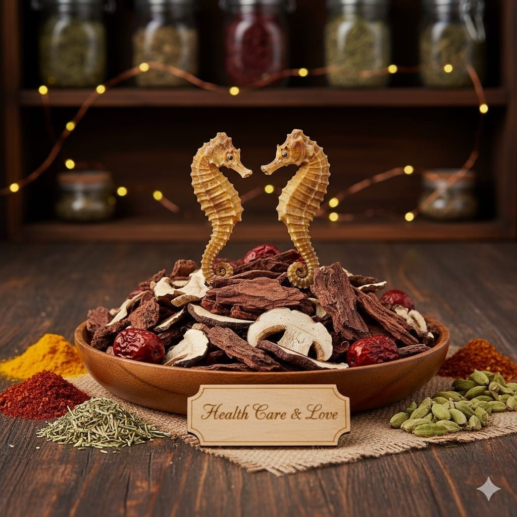 Herbal Hema Kuda Laut Kering Penambah Kesehatan Tempur Super